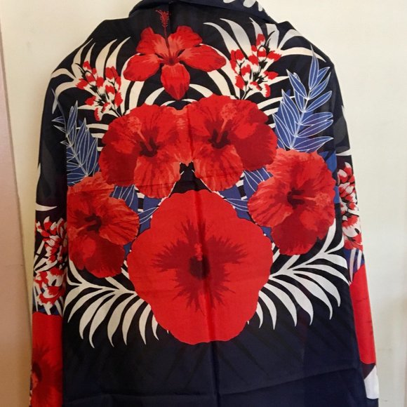 NWT Banana Republic Heritage Floral Scarf Wrap - Picture 7 of 8